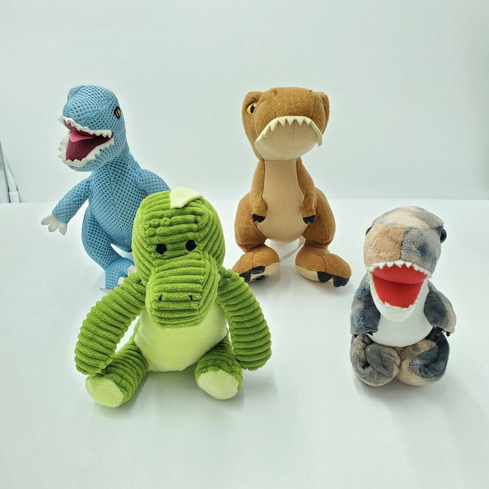 Jurassic Park World Blue T-Rex Dinosaur Plush Lot Stuffed Animal Wild Republic